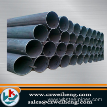 ERW steel pipe/schedule 40 black hollow section Ca...